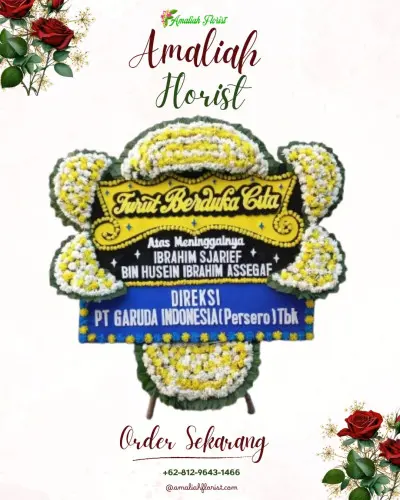Papan Bunga Duka di Sawaran Kulon